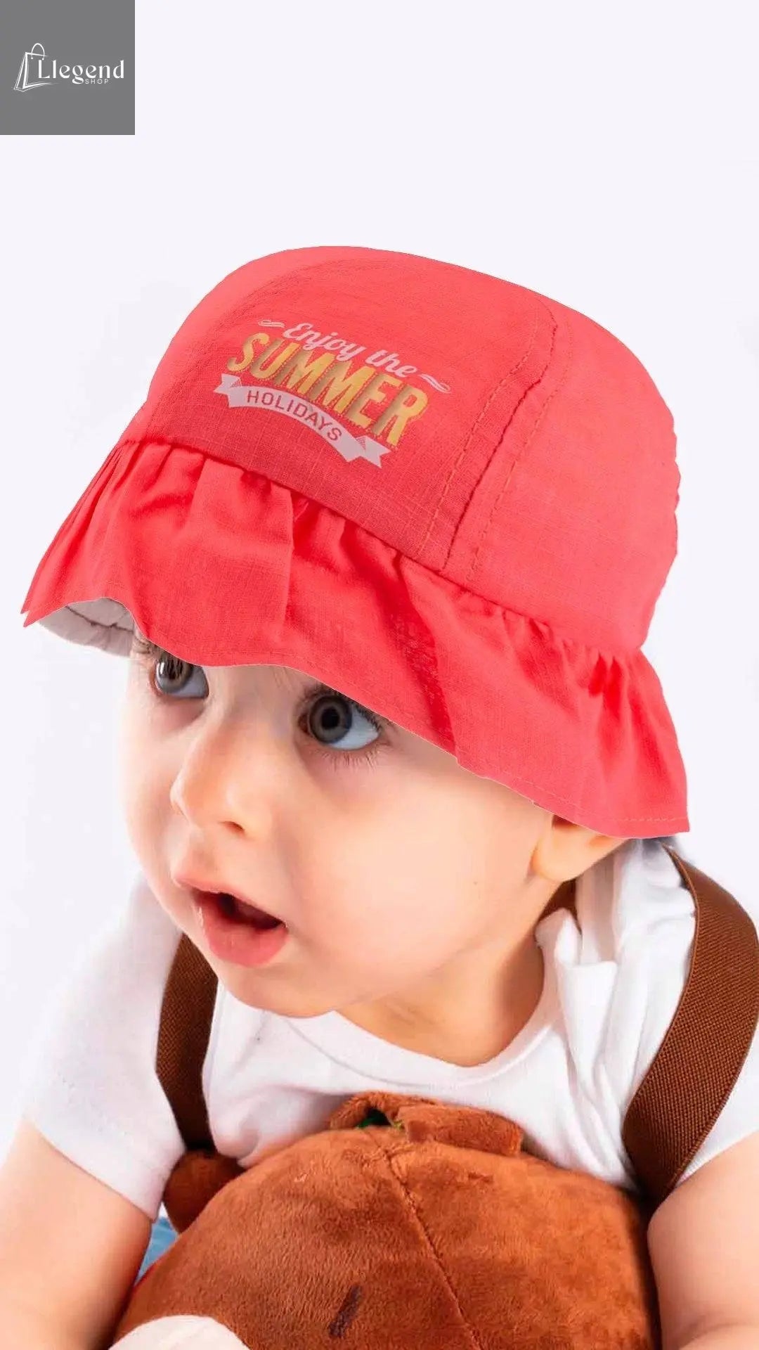 Infant to Toddler Bucket Hat, Cotton Summer Holiday Child Toddler Hat - Llegend store